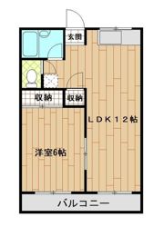 小林ハイツの間取り画像
