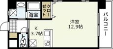 ミロワール舟入の間取り画像