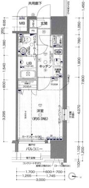 エスリード北大阪レジデンスの間取り画像