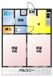 ホーリーグラウンドみずほ台の間取り画像