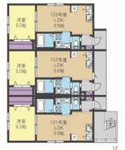 Serene Gate希望ヶ丘の間取り画像