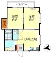 グリーンハイツの間取り画像