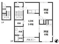 児島テラスの間取り画像