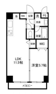 ピュアコート医大南の間取り画像
