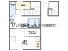 レオパレスヨシクマの間取り画像