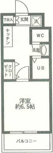 スチューデントパーク府中の間取り画像