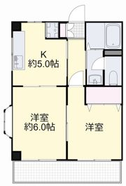 フローリス横井の間取り画像