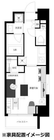 アーバンパーク清澄白河の間取り画像