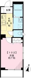 フェリチェ菊川の間取り画像