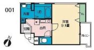 プランドール大原の間取り画像
