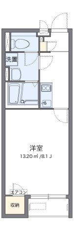 クレイノメルシンの間取り画像