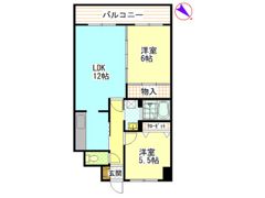 グリーンコート毘沙門の間取り画像