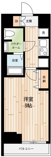 GENOVIA荻窪SkyGardenの間取り画像