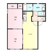 パーシモン Aの間取り画像