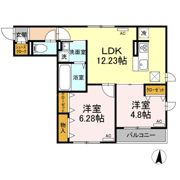 フレシール光が丘の間取り画像