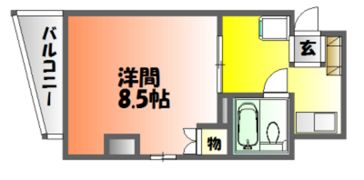 CRASSO桑田町の間取り画像