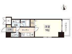 The MODERN 岡山駅前の間取り画像