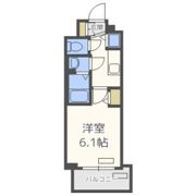 プレサンス松屋町駅前の間取り画像