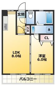 マツダマンションの間取り画像