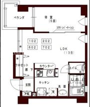 コリドール丸の内パークの間取り画像