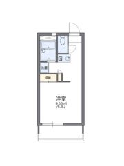 レオパレスラピュタの間取り画像