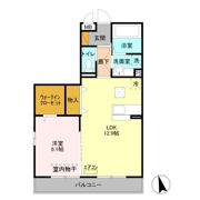 エバーグリーンの間取り画像