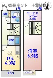 ボナールSOGAの間取り画像
