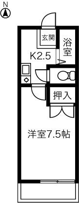 EAST COURT 犬山の間取り画像