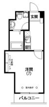 サンリバーハイツの間取り画像