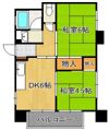 太陽マンションの間取り画像