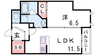 LAFFICE住吉本町の間取り画像