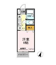 ドルフ北烏山 Aの間取り画像