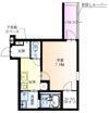 フジパレス豊里中央公園Ⅱ番館の間取り画像