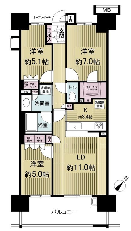 間取図