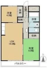 高橋マンションの間取り画像