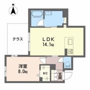 シャーメゾン 二口 パナⅩⅠの間取り画像
