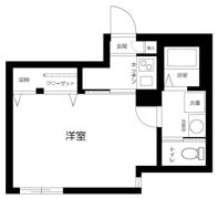 ゼニーヴ上高田Ⅱの間取り画像