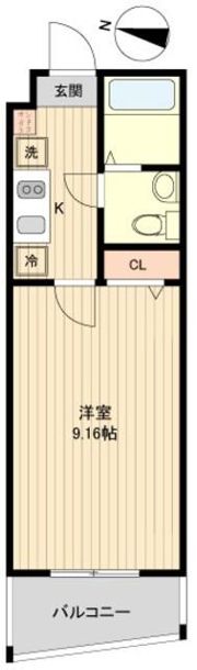 アーバハイツ扇大橋の間取り画像