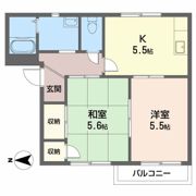 ドミール竹原の間取り画像