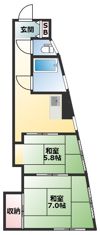 MCビルの間取り画像