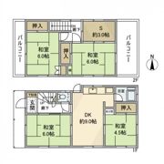 板橋戸建の間取り画像