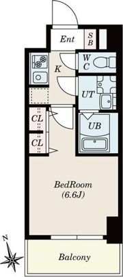 S-RESIDENCE今池arcanaの間取り画像
