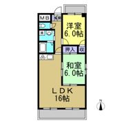 カーサJINの間取り画像