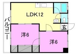 グレース北斎院の間取り画像