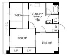 グレース北斎院の間取り画像