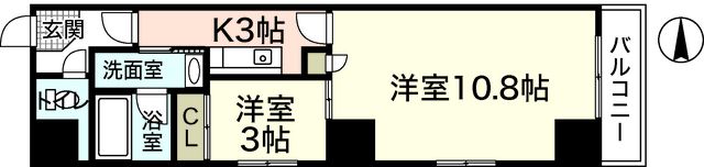 クレセント・ヒルズの間取り画像