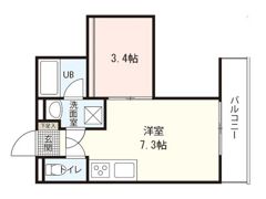 AXA五日市駅前の間取り画像