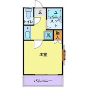 駅南第2レジデンスの間取り画像