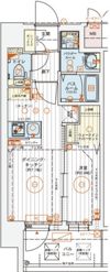 エステムコート新大阪 X VIパルスの間取り画像