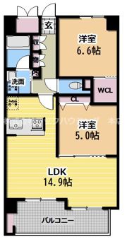 BRAVE COURT 香里園の間取り画像